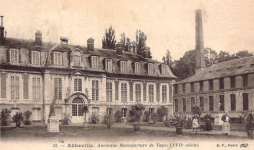 Ancienne manufacture de tapis d'Abbeville, datant du XVIIe siècle