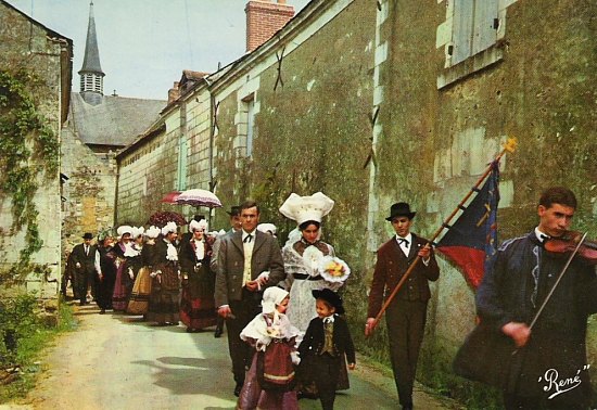 Mariage à Béhuard (Maine-et-Loire)