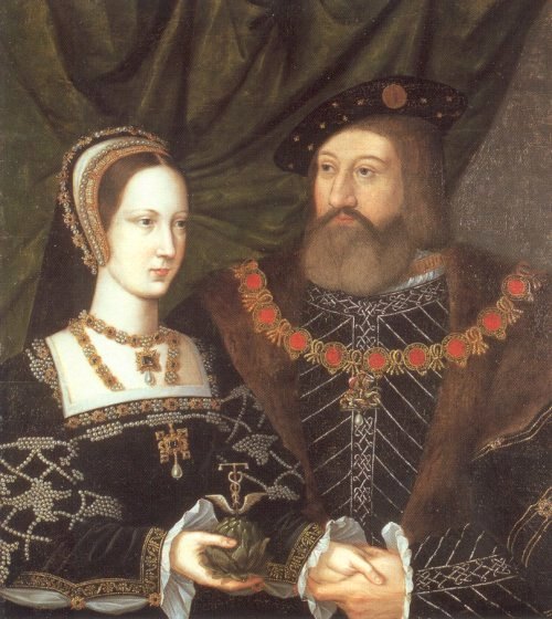 Marie d'Angleterre et le duc de Suffolk