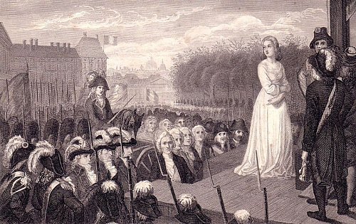 Exécution de la reine Marie-Antoinette le 16 octobre 1793
