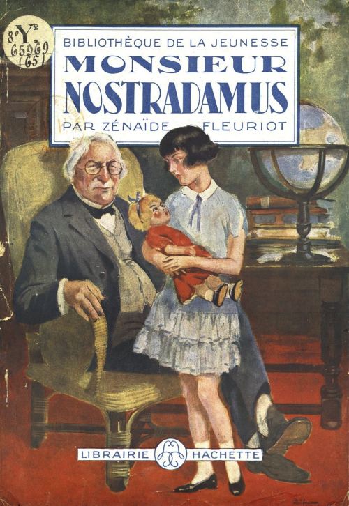 Couverture de l'édition de 1927 de Monsieur Nostradamus (1875), par Zénaïde Fleuriot