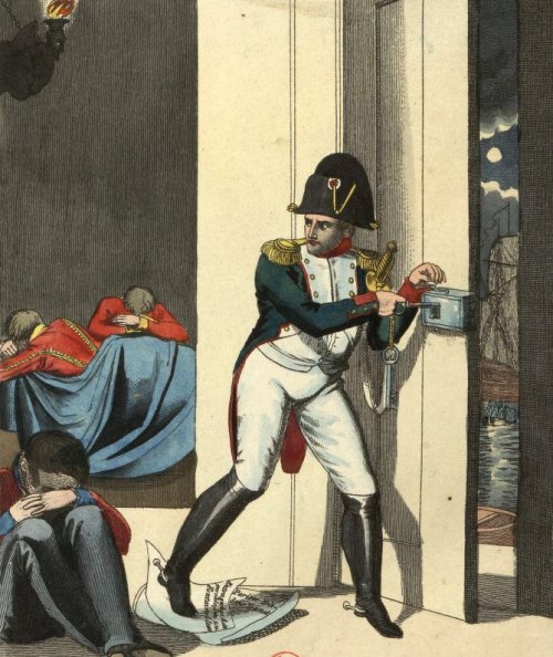 Napoléon s'évadant de l'île d'Elbe Napoléon s'évadant de l'île d'Elbe
