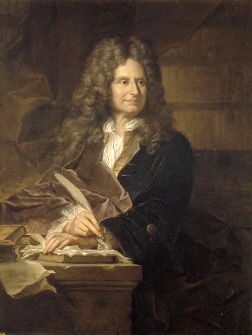 Nicolas Boileau-Déspreaux, d'après Hyacinthe Rigaud