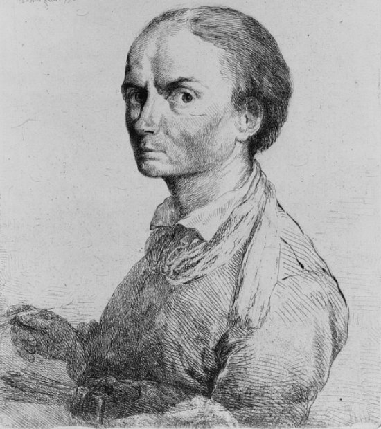 Jean-Pierre Norblin de la Gourdaine. Autoportrait (1778)