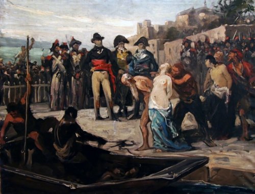 Les noyades de Nantes en 1793, par Joseph Aubert (1882)