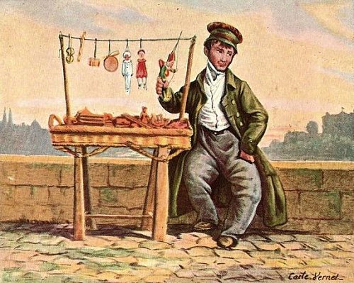 Marchand de pain d'épices, par Carle Vernet