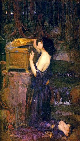 Pandore, par John William Waterhouse (1896)