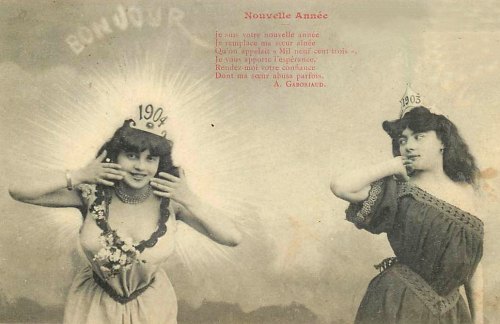 Bonjour 1904. Adieu 1903