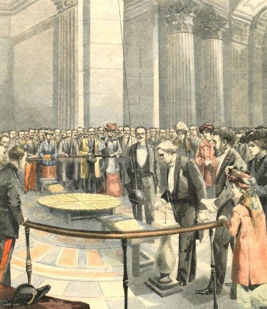 Une expérience publique du pendule de Foucault réalisée au Panthéon en 1902