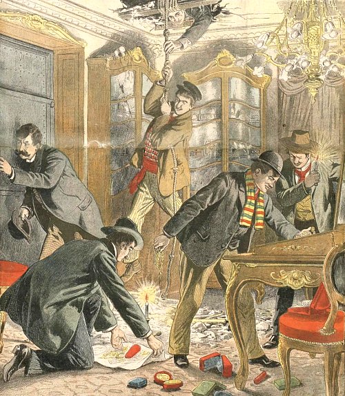 Les perceurs de murailles. Une bijouterie cambriolée (1905) Les perceurs de murailles. Une bijouterie cambriolée (1905)