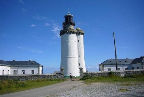 Le phare du Stiff construit sous Louis XIV, le plus ancien de l'île d'Ouessant