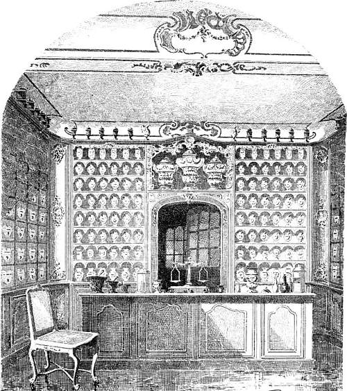 Intérieur de la pharmacie Jacques