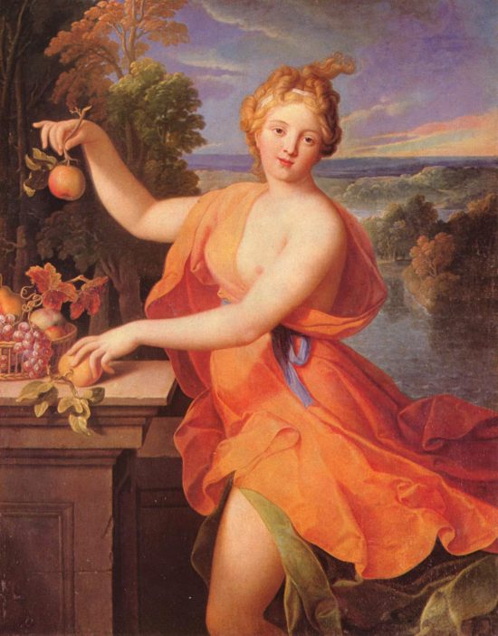 Pomone. Peinture de Nicolas Fouché (1700)