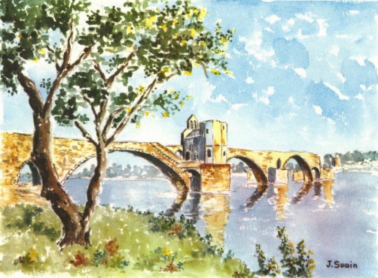 Pont Saint-Bénezet à Avignon