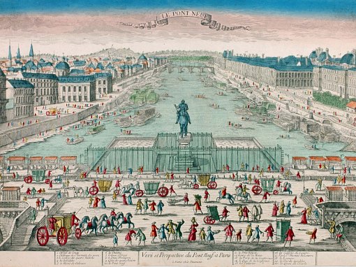 Le Pont-Neuf au XVIIIe siècle Le Pont-Neuf au XVIIIe siècle