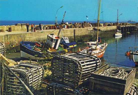 Houat. Le port