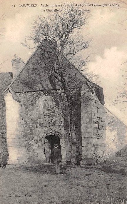 Ancien prieuré de Saint-Lubin à Louviers (Eure)