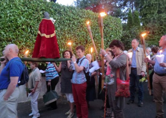 Procession de la Lunade en 2015