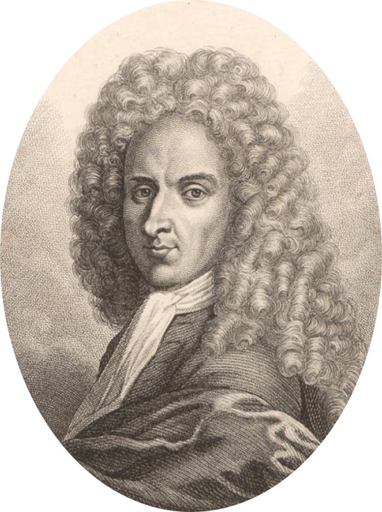 Sébastien Vaillant. Dessin d'Ambroise Tardieu d'après la peinture de Jacobus Houbraken (1698-1780)