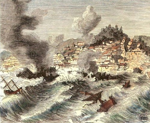 Tremblement de terre de Lisbonne le 1er novembre 1755