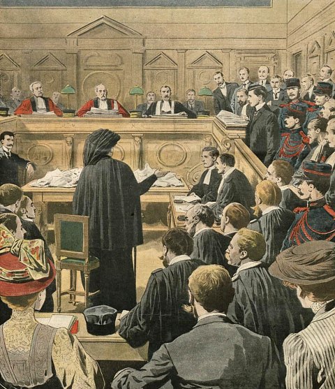 Solleilland devant ses juges en 1907