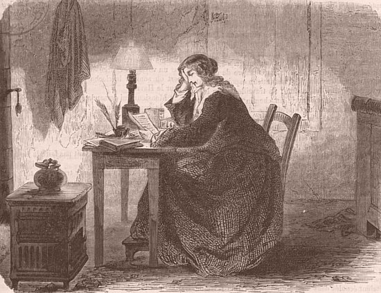 Sophie Germain en plein travail