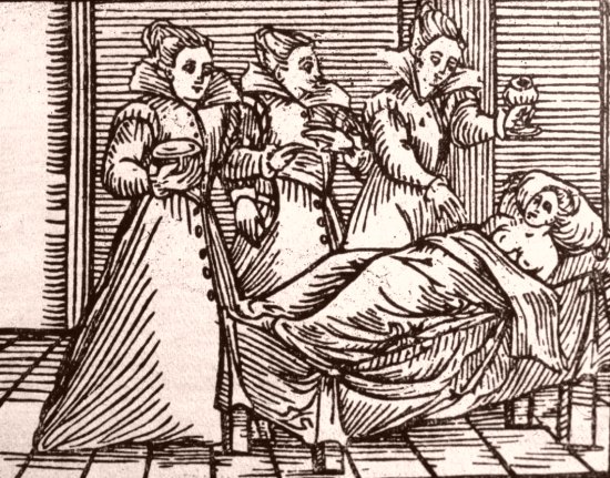 Sorcières jetant un maléfice. Gravure extraite du Compendium Maleficarum de Francesco Maria Guazzo (1608) Sorcières jetant un maléfice. Gravure extraite du Compendium Maleficarum de Francesco Maria Guazzo (1608)