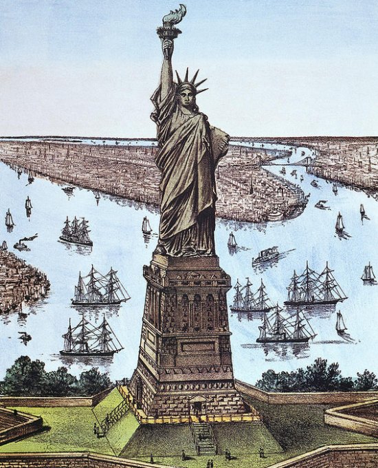 Statue de la Liberté (1886), à New York