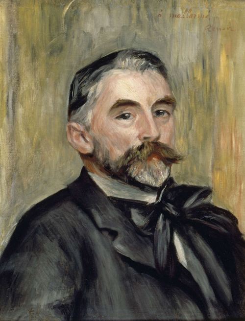 Portrait de Stéphane Mallarmé par Pierre-Auguste Renoir