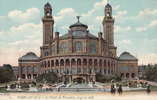 Palais du Trocadéro, érigé en 1878
