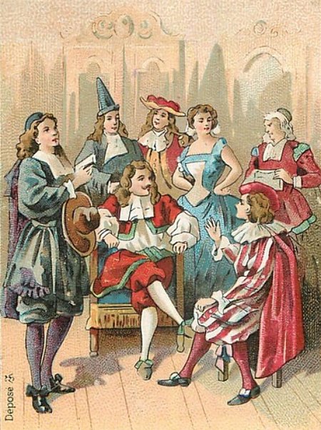 Molière et sa troupe