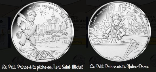 Deux pièces de la série Le beau voyage du Petit Prince Deux pièces de la série Le beau voyage du Petit Prince