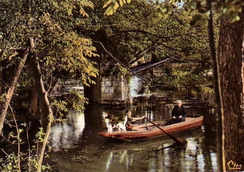 Combs-la-Ville : En bateau sur l'Yerres