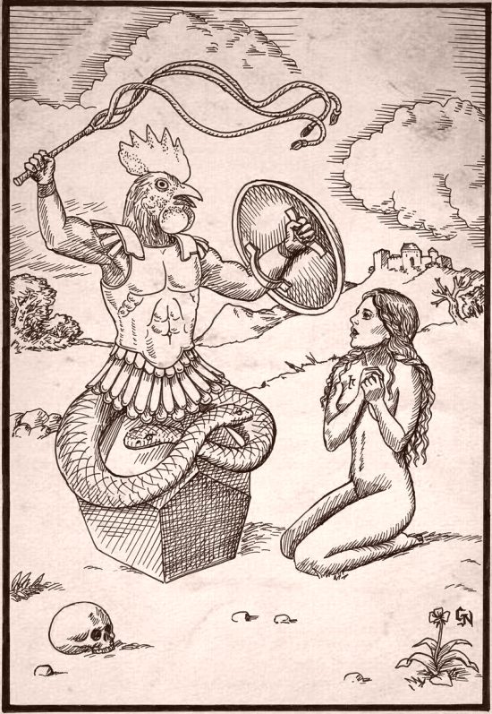 Représentation du dieu Abraxas