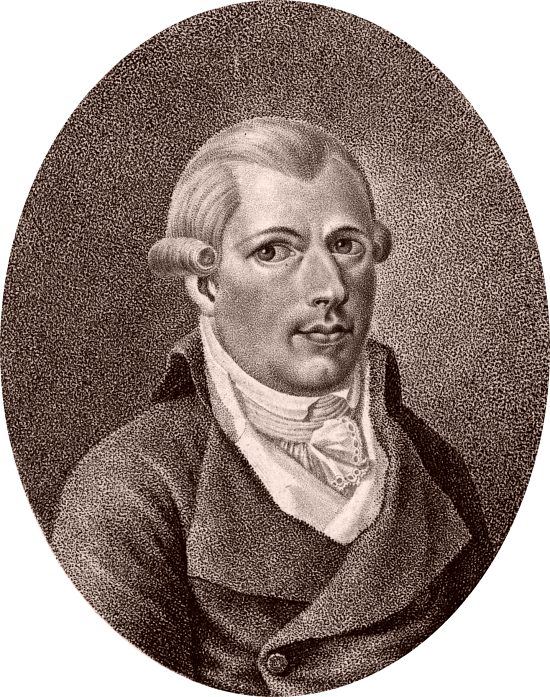Adam Weishaupt (1748-1830). Gravure de 1799 de C. K. Mansinger