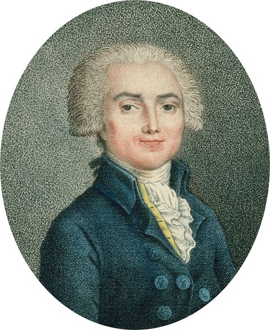 Adrien Duport (1759-1798), député de Paris. Gravure de Jean-Baptiste Vérité (1756-1837)