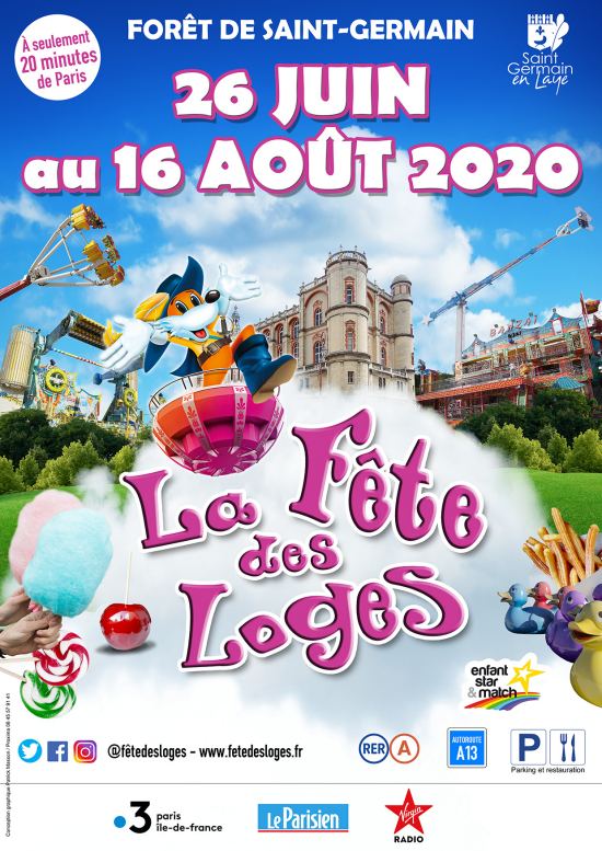 Affiche 2020 de la Fête des Loges