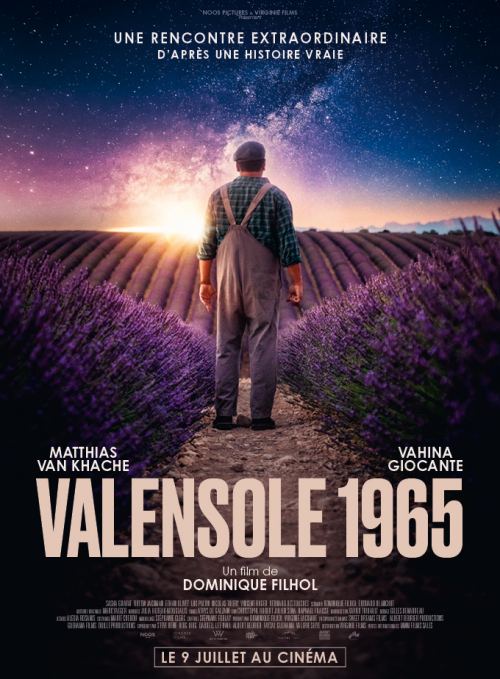 Affiche du film Valensole 1965 retraçant l'histoire de la rencontre extraterrestre
