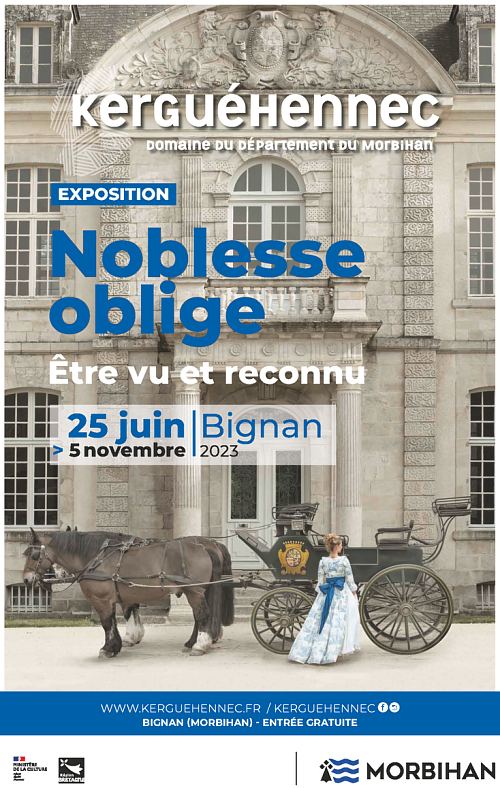 Affiche de l'exposition Noblesse oblige : être vu et reconnu