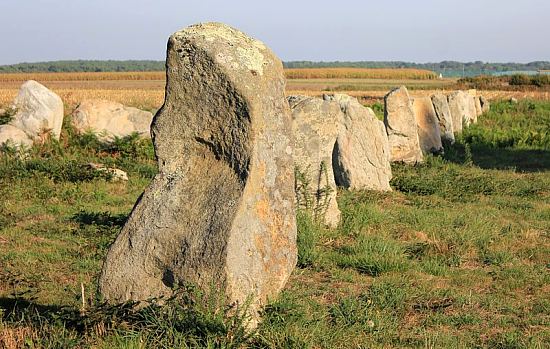 Alignements du Gueldro, à Plouhinec (Morbihan)