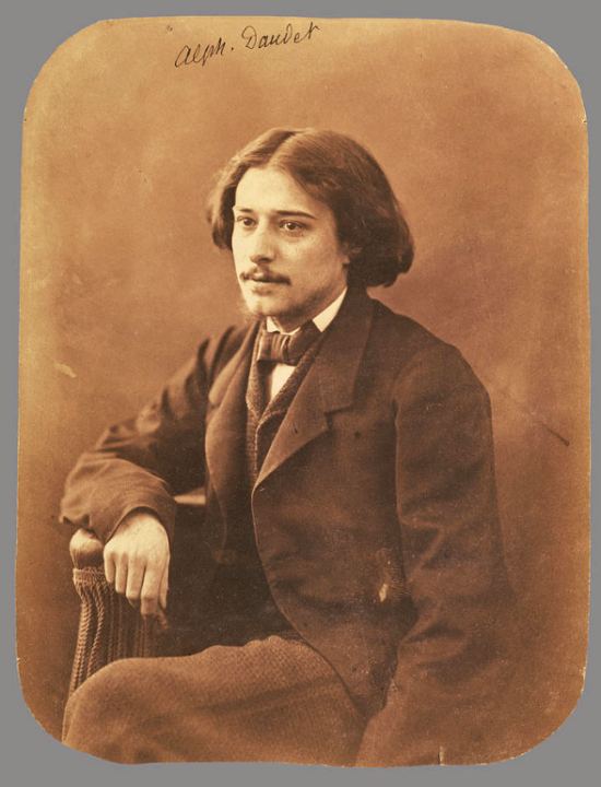 Alphonse Daudet. Photographie de Nadar vers 1860