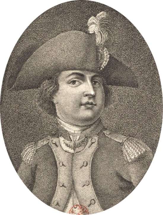 Antoine-Joseph Santerre. Gravure de Paul-André Basset (1793)