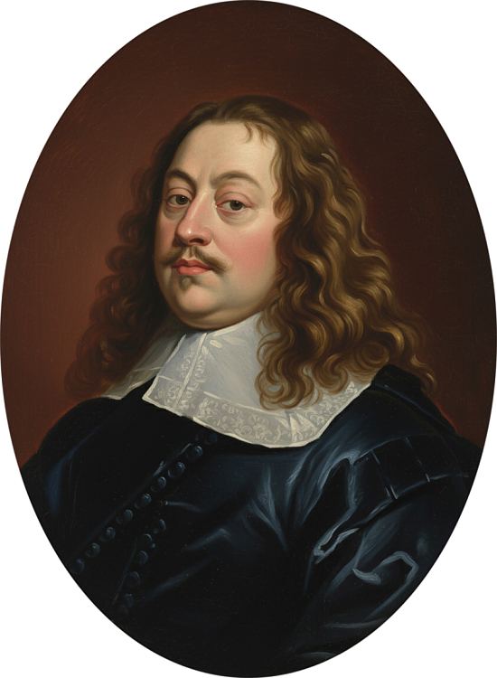 Antoine Jacob dit Montfleury. Portrait d'après la gravure de Rémi Delvaux (1787), elle-même d'après Robert Nanteuil