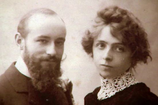 Armand Petitjean et son épouse, Nelly