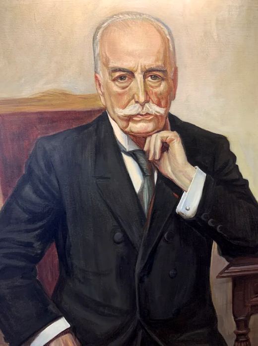 Auguste Escoffier. Portrait conservé par le musée Escoffier de Villeneuve-Loubet (Alpes-Maritimes)