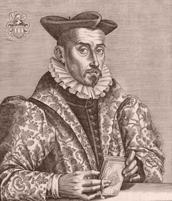 Barnabé Brisson. Estampe du graveur Thomas de Leu (1555-1612)