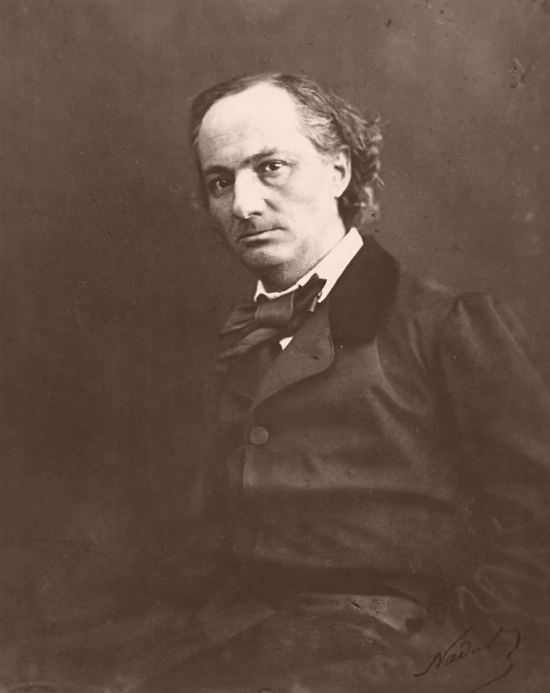 Charles Baudelaire par Félix Nadar