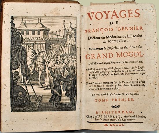 Voyages de François Bernier. Édition de 1711