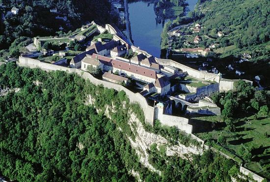 Citadelle de Besançon, place forte constituant l'un des chefs-d'oeuvre de Vauban