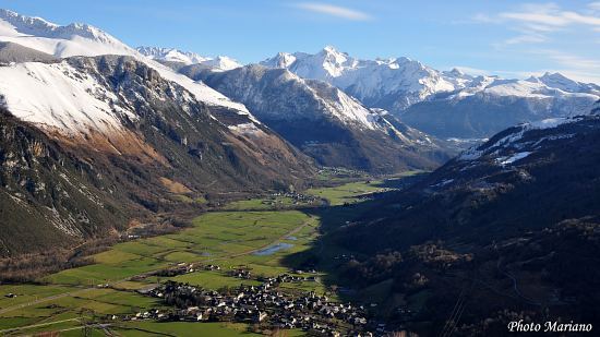 Bielle, en vallée d'Ossau (Pyrénées-Atlantiques)